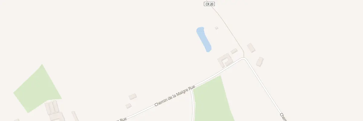 Plan du 1699 Che de la Maigre Rue à Deûlémont