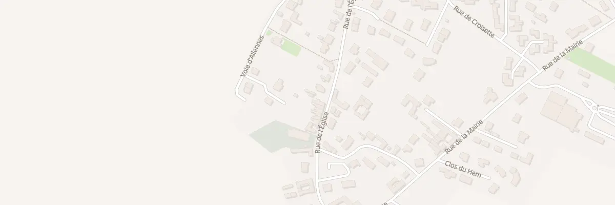 Plan du 25 Rue de l’Eglise à Chemy