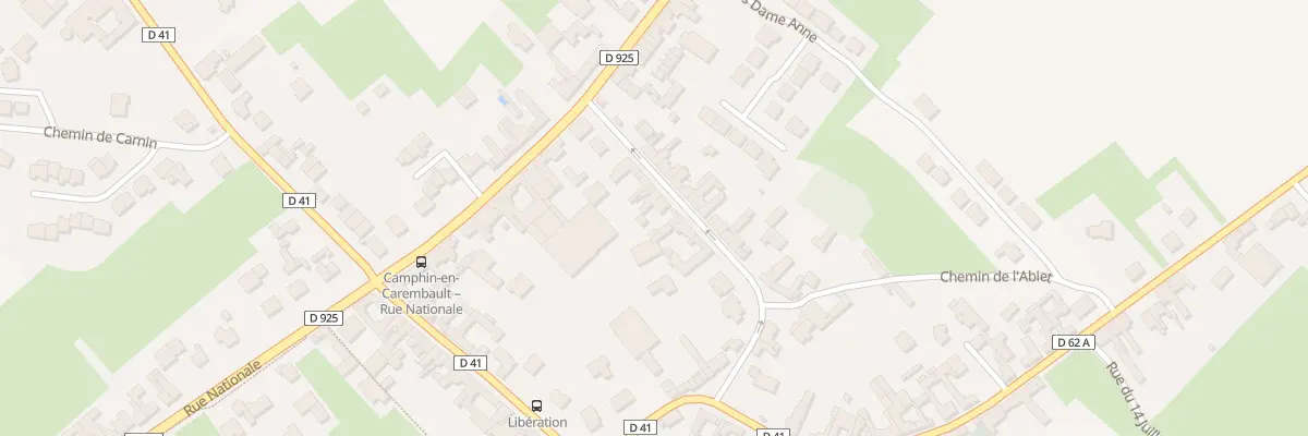 Plan du 9 Rue Jean Gravelaine à Camphin-en-Carembault