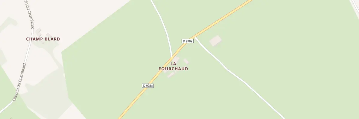 Plan du 5055 De la Fourchaud à Neure