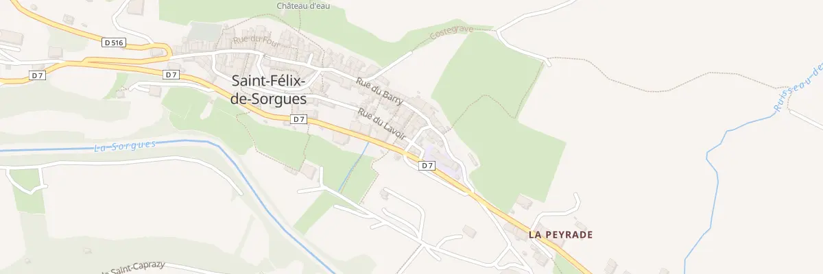 Plan du 5089 Rue Nicot à Saint-Félix-de-Sorgues