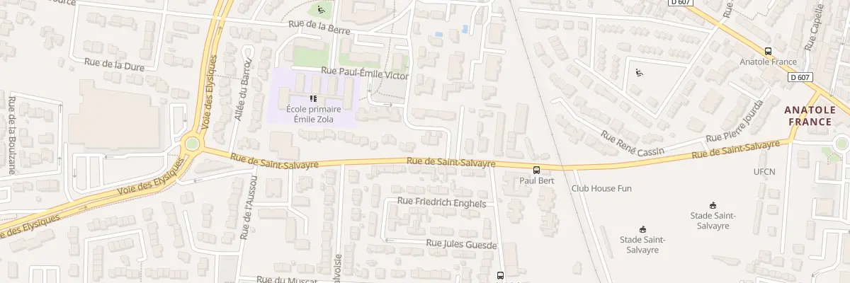 Plan du 28 Rue de Saint-Salvayre à Narbonne