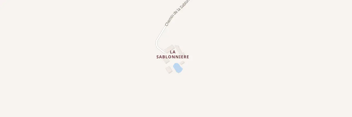 Plan du 620 La Sablonniere à Bléneau
