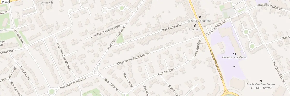 Plan du 57 Rue Matteotti Lomme à Lille