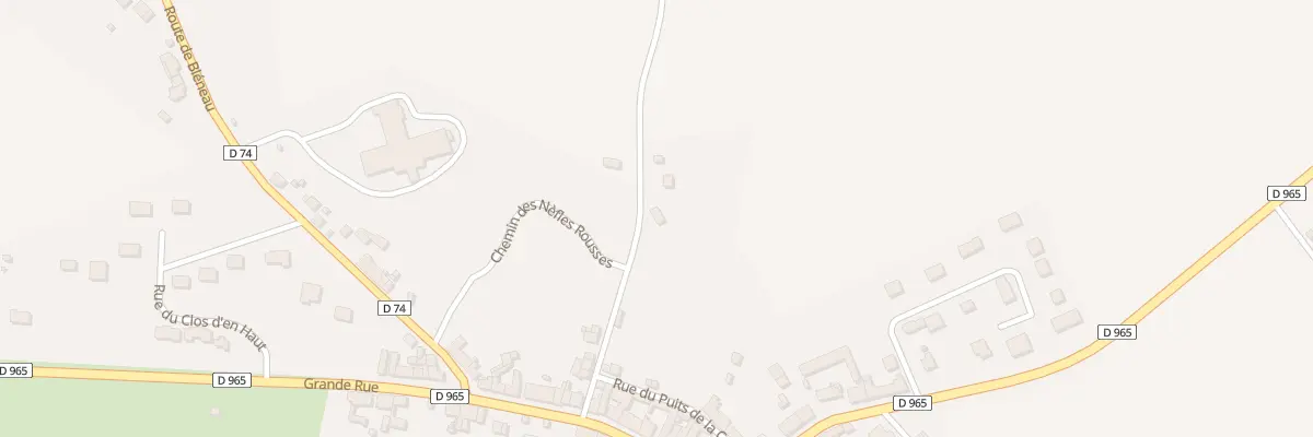 Plan du 42 Le Village à Lavau