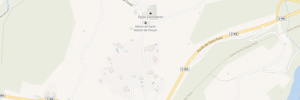 Plan du 5092 Les Coustilles à Saint-Martin-de-l’Arçon