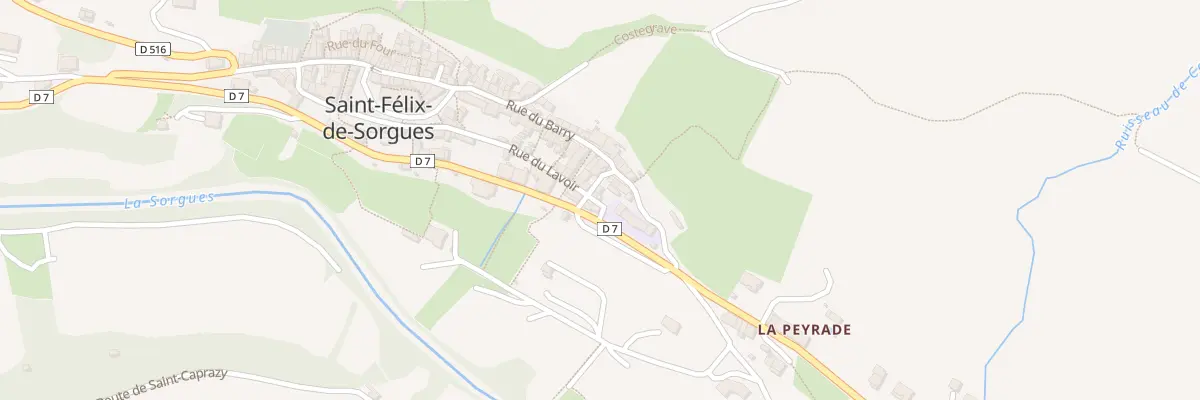 Plan du 5083 Rue Nicot à Saint-Félix-de-Sorgues