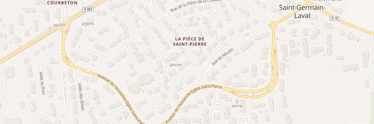Plan du 2 All des Hortensias à Saint-Germain-Laval