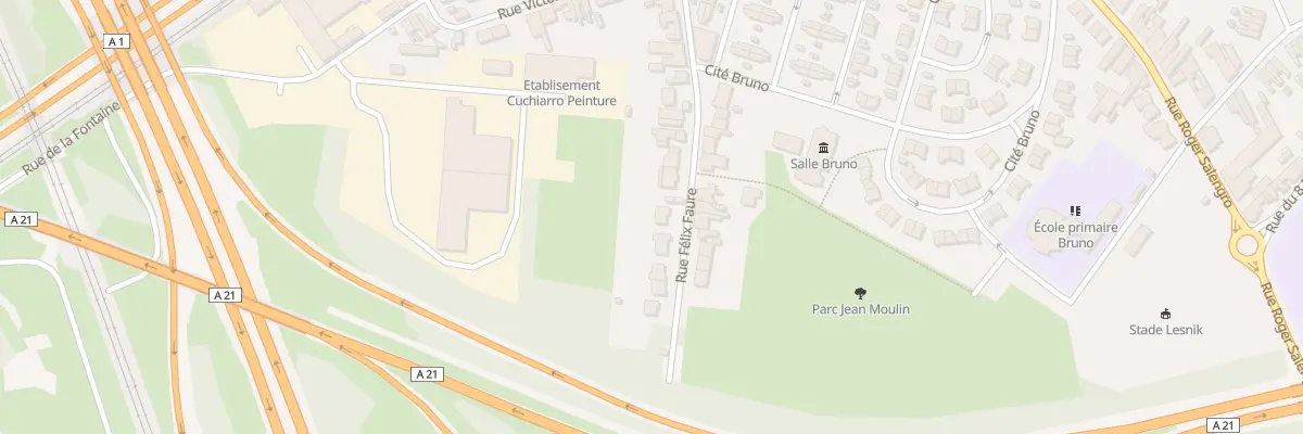 Plan du 54 Rue Felix Faure à Dourges