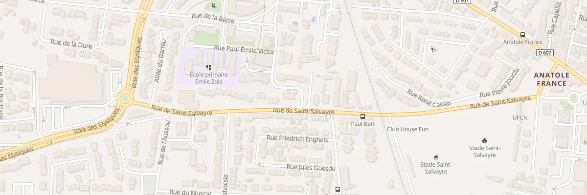 Plan du 26 Rue de Saint-Salvayre à Narbonne
