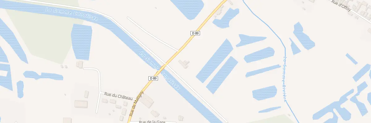 Plan du 8 Rue de Matigny à Voyennes