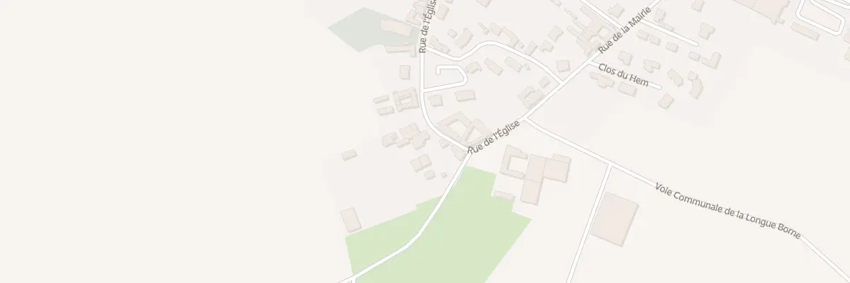 Plan du 9 Rue de l’Eglise à Chemy