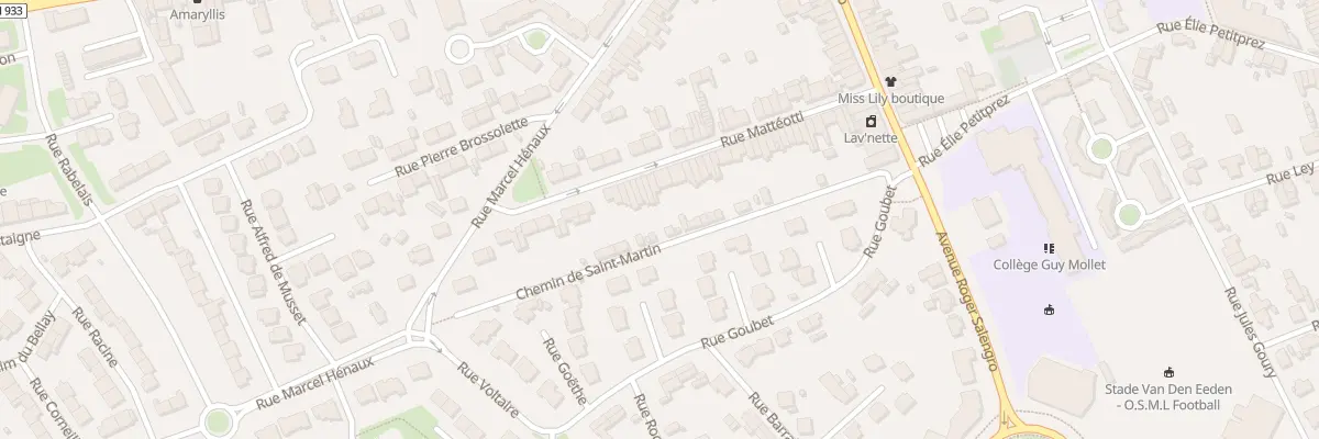 Plan du 51 Rue Matteotti Lomme à Lille