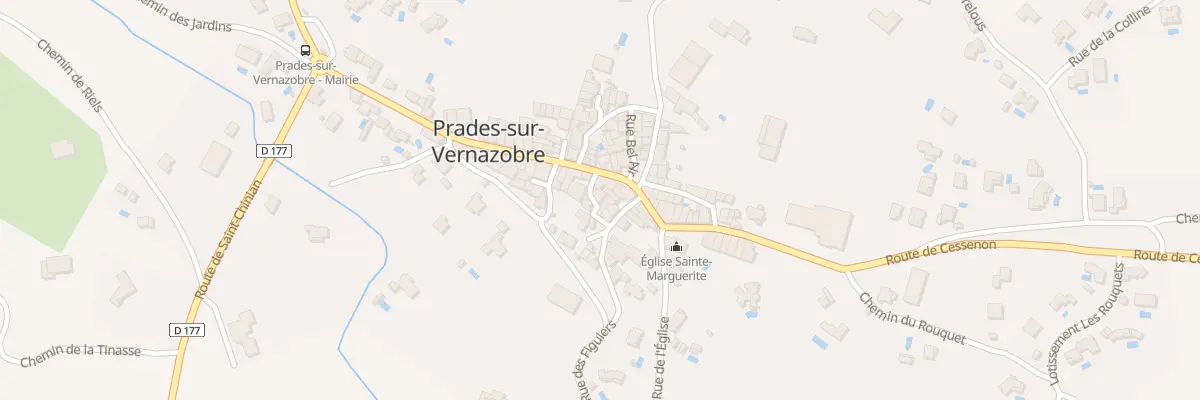 Plan du 5148F Rue du Moulin à Huile à Prades-sur-Vernazobre