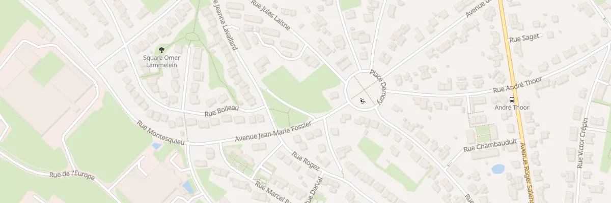 Plan du 4 Rue Jeanne Lavallard à Lille