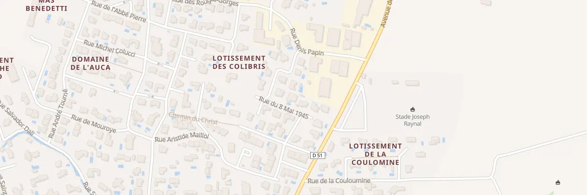 Plan du 16 Rue du Huit Mai 1945 à Villelongue-de-la-Salanque