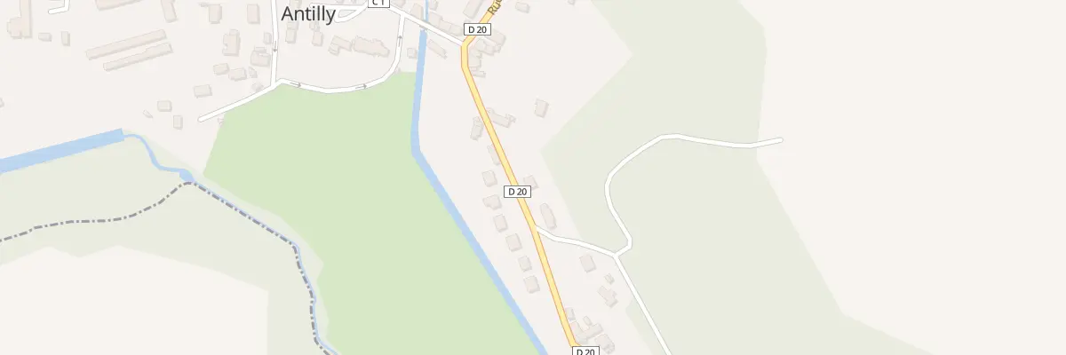 Plan du 66 Le Bois au Dessus à Antilly