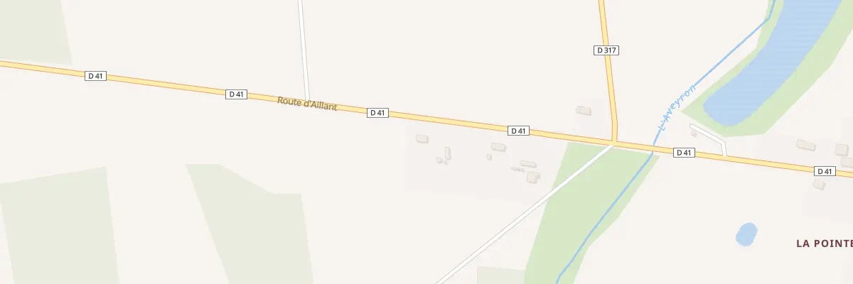 Plan du 31 Rte d’Aillant au Charme
