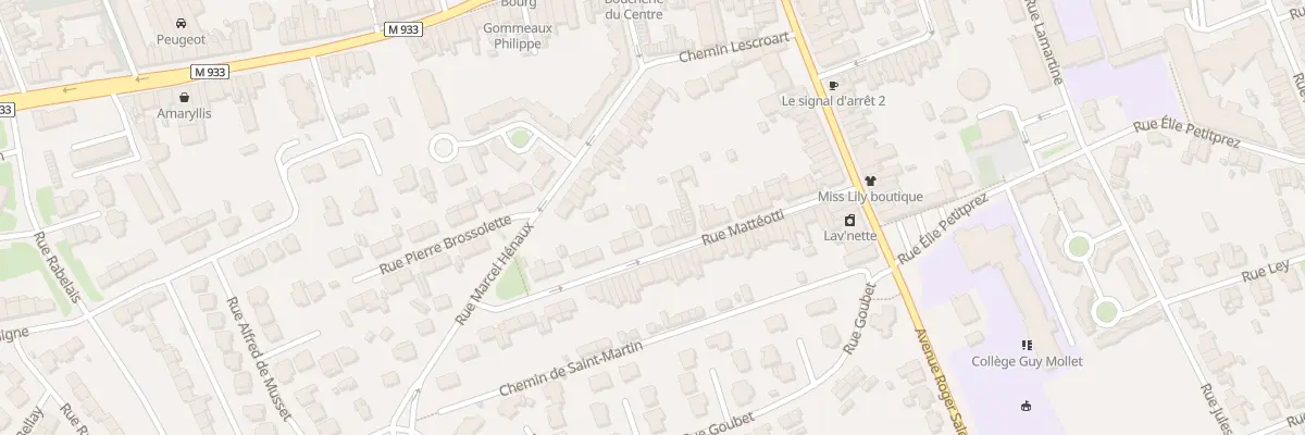 Plan du 34 Rue Matteotti Lomme à Lille