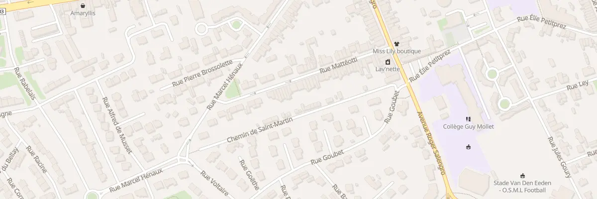 Plan du 47 Rue Matteotti Lomme à Lille
