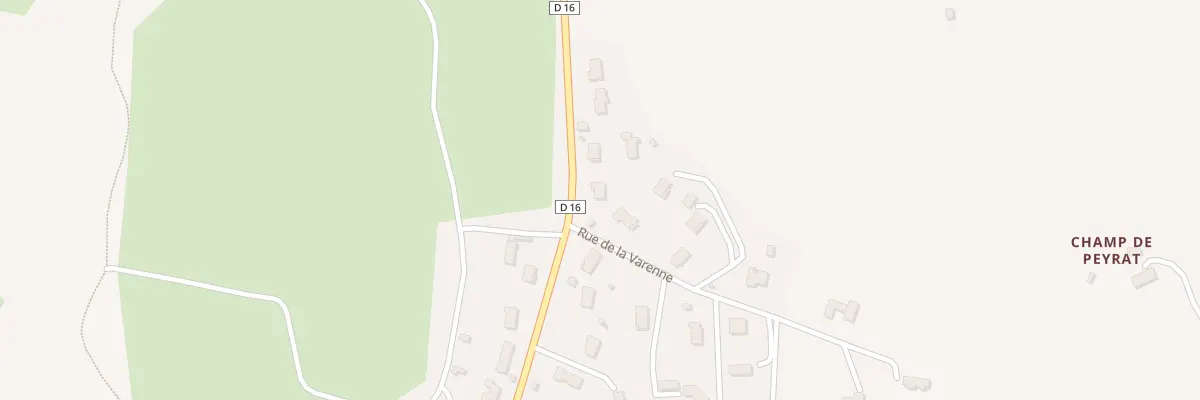 Plan du 9 Rte de Volvic - Paugnat à Charbonnières-les-Varennes