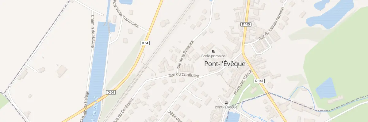 Plan du 28 Rue du Confluent à Pont-l’Évêque