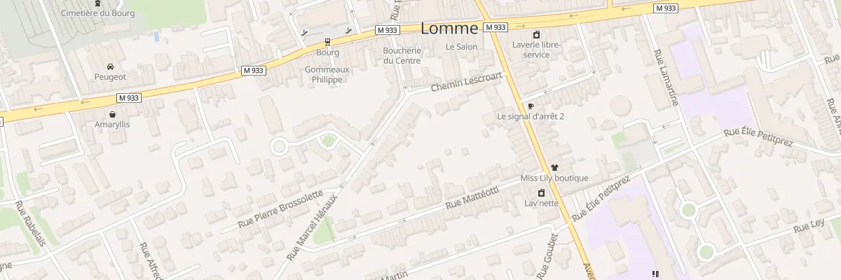 Plan du 9 Rue Marcel Henaux Lomme à Lille