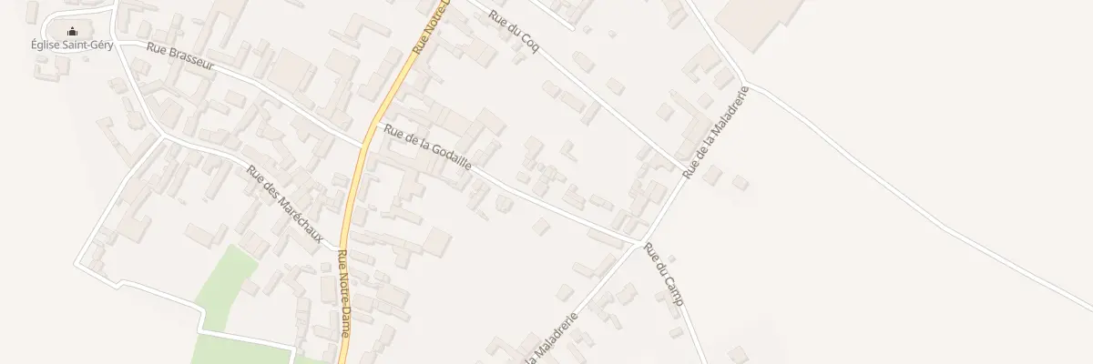 Plan du 3 Rue de la Godaille à Beaumetz-lès-Cambrai