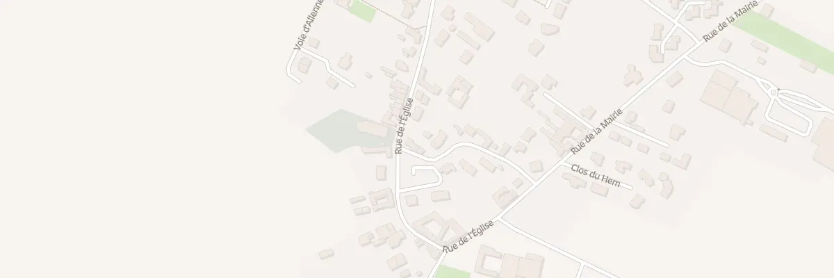 Plan du 20 Rue de l’Eglise à Chemy