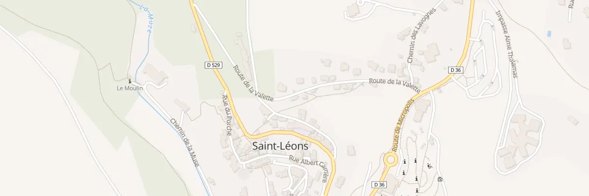 Plan du 5018 Saint Leons à Saint-Léons