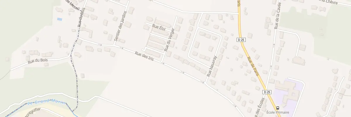 Plan du 39 Rue Neuvray à Pommeuse