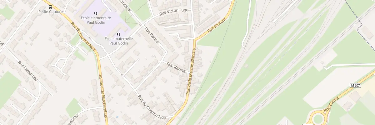 Plan du 57 Rue de la Maison Blanche à Sequedin