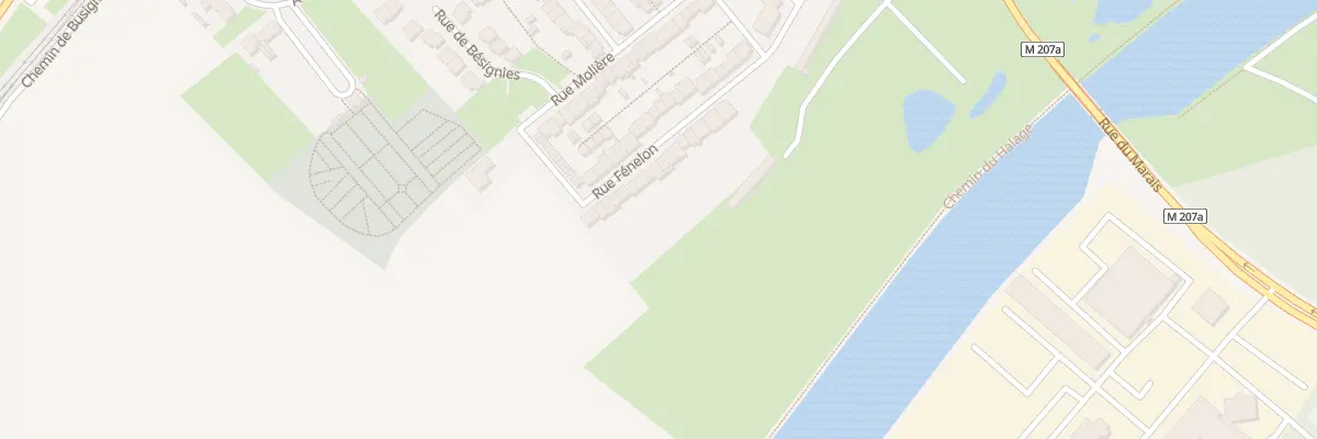 Plan du 21 Rue Fénelon à Sequedin