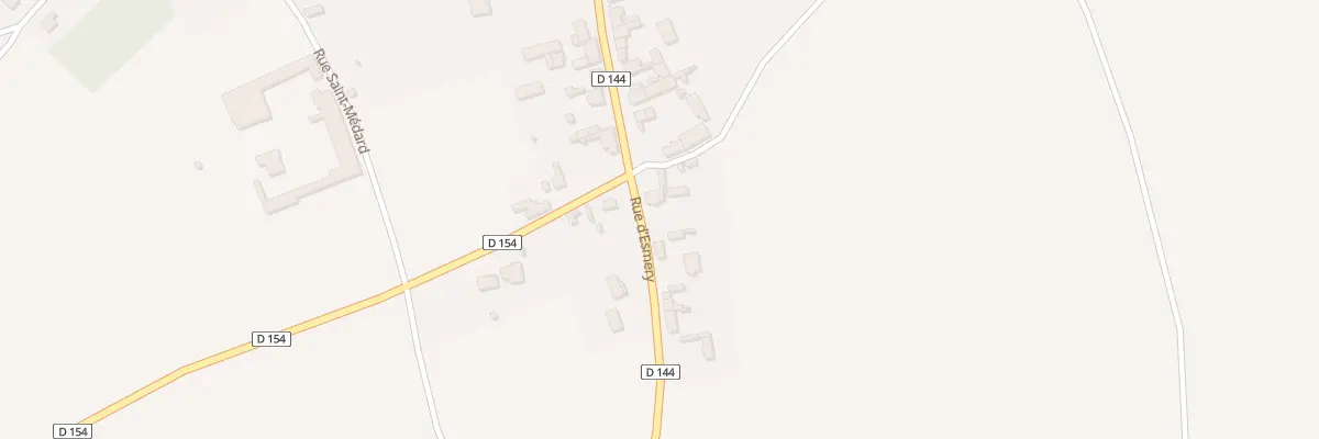 Plan du 1 Rue d’Esmery à Hombleux