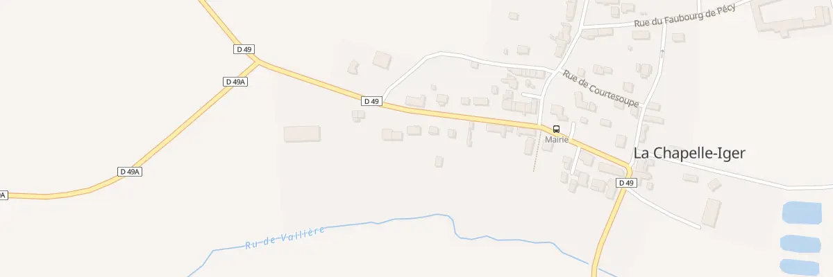 Plan du 15 Rue du Maréchal Leclerc à La Chapelle-Iger