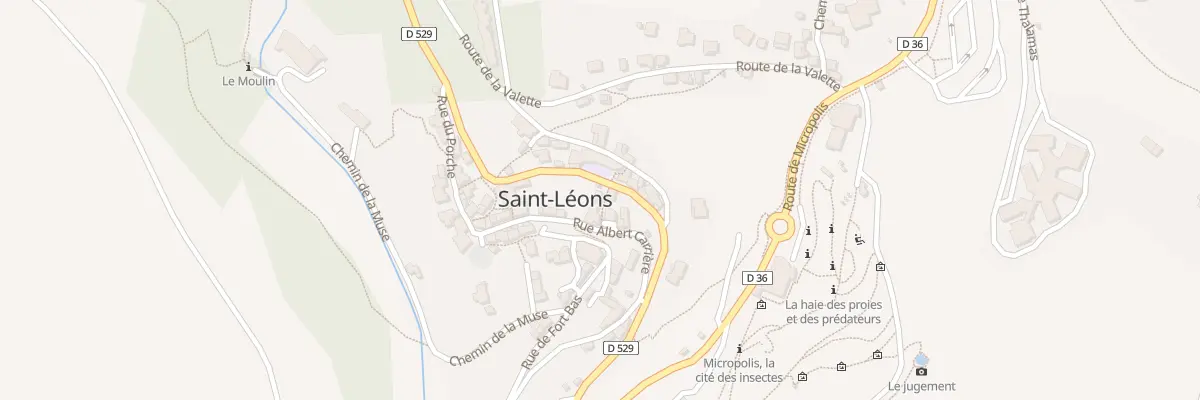Plan du 5209 Saint Leons à Saint-Léons