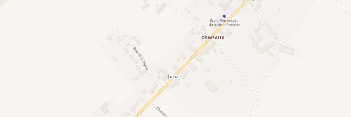 Plan du 23 Grande Rue Ormeaux à Lumigny-Nesles-Ormeaux