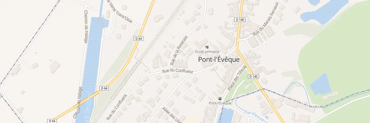 Plan du 6 Rue du Confluent à Pont-l’Évêque