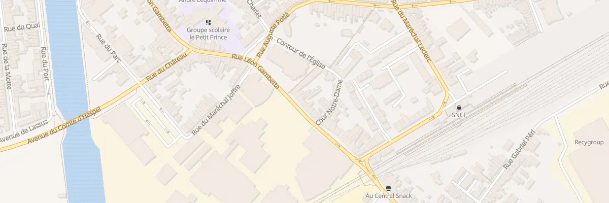 Plan du 95 Rue Léon Gambetta à Haubourdin