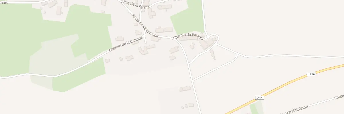 Plan du 22 Rte de Villeprevoir à Cosne-Cours-sur-Loire
