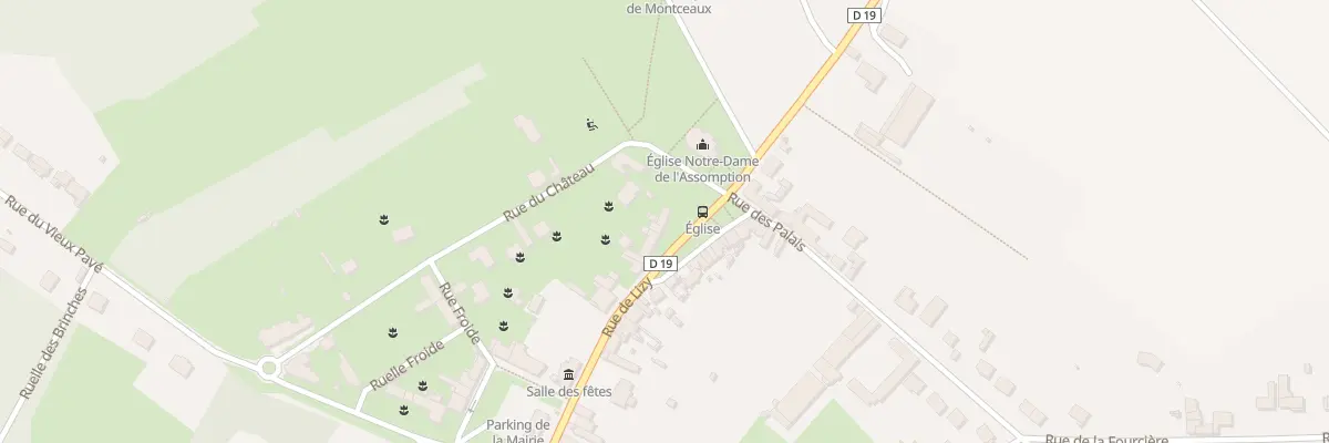 Plan du 16 Rue de Lizy à Montceaux-lès-Meaux