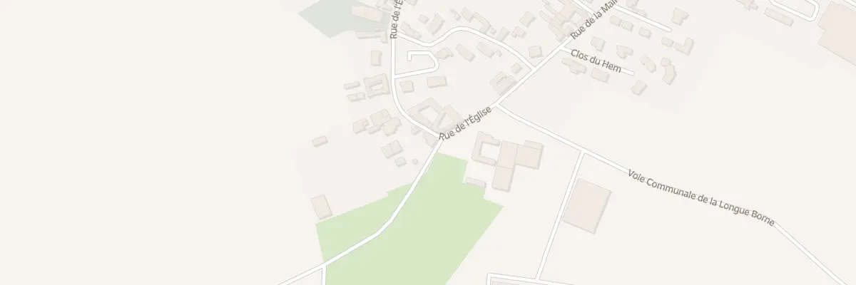 Plan du 7 Rue de l’Eglise à Chemy