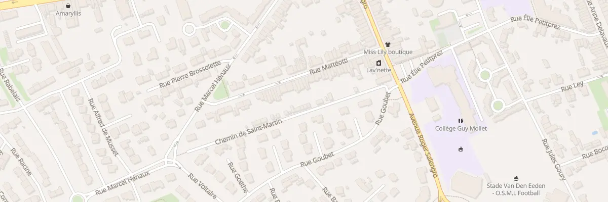 Plan du 41 Rue Matteotti Lomme à Lille