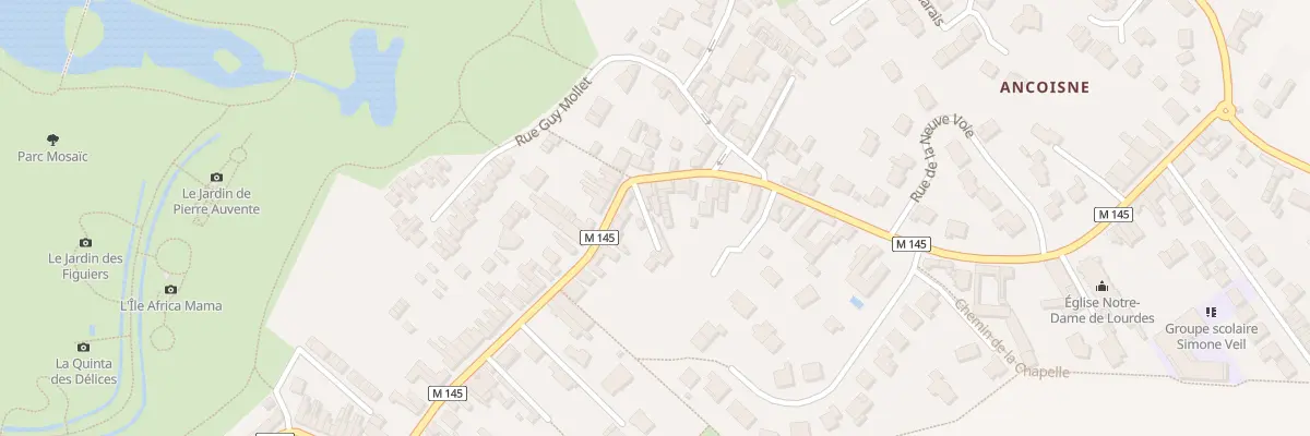 Plan du 121 Rue Jean Jaurès à Houplin-Ancoisne