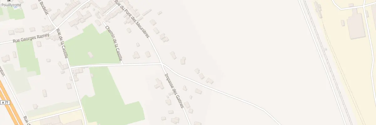 Plan du 3 Rue du Pont des Meunières à Pouilly-sur-Loire