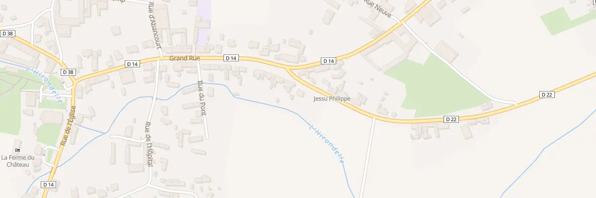 Plan du 2B Rue de Pronville à Quéant