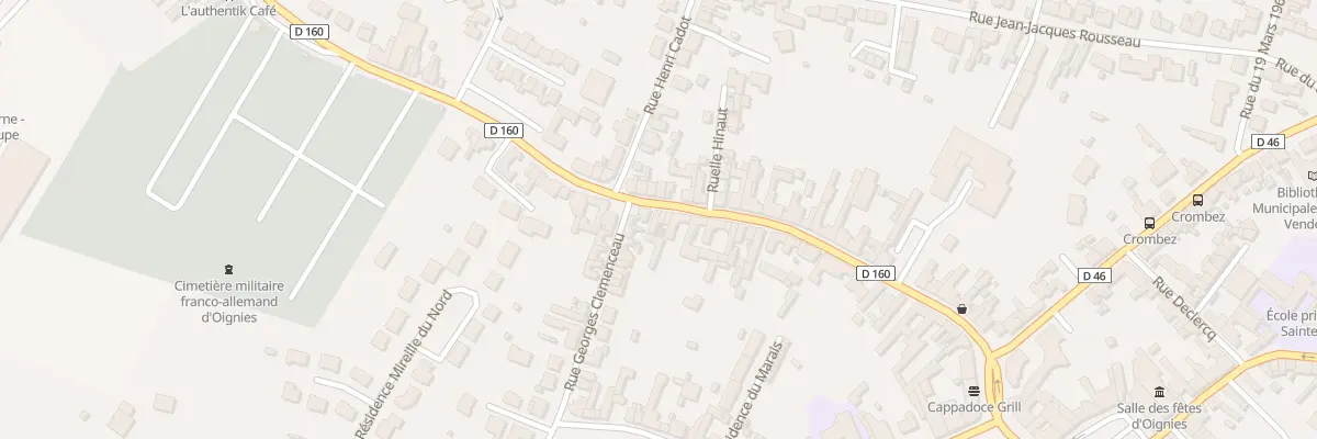 Plan du 57 Rue des 80 Fusillés à Oignies