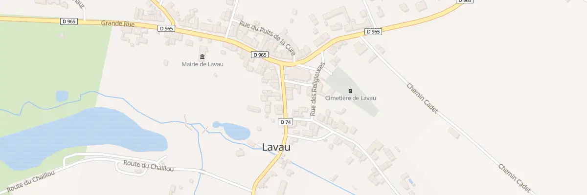 Plan du 9 Rte d’Arquian à Lavau