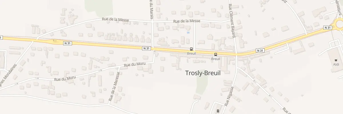 Plan du 57T Rte de Reims à Trosly-Breuil
