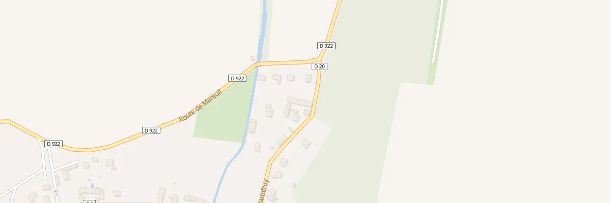 Plan du 2 Rue de Varinfroy à Antilly